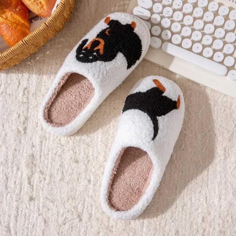 Dachshund Cotton Slippers