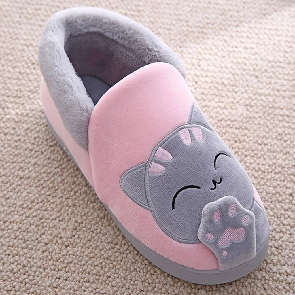 Women Winter Cat In-Home Slippers