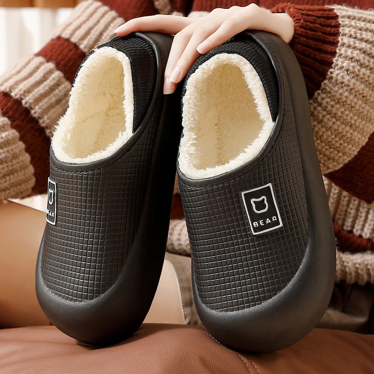 Waterproof Warm Eva Slippers