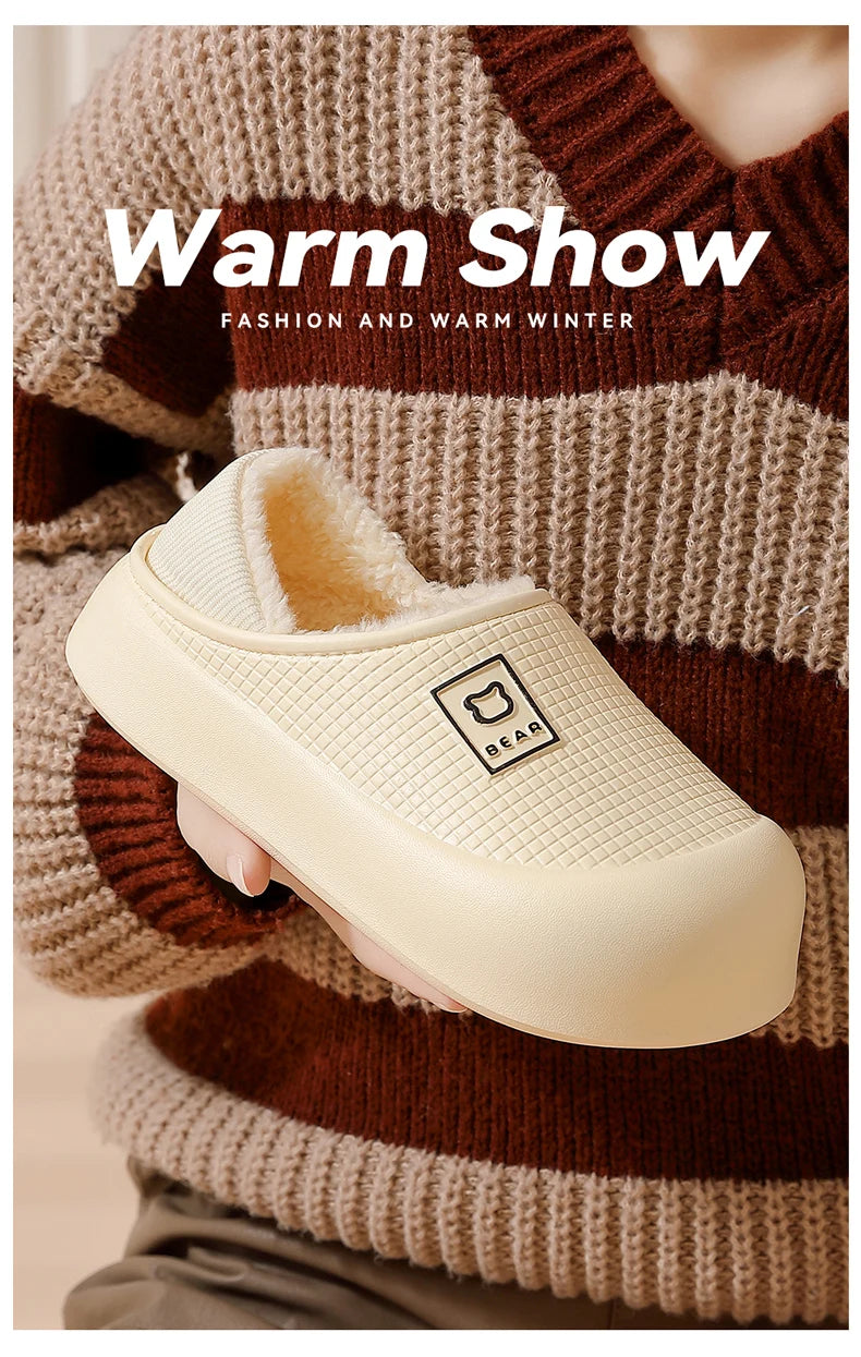 Waterproof Warm Eva Slippers