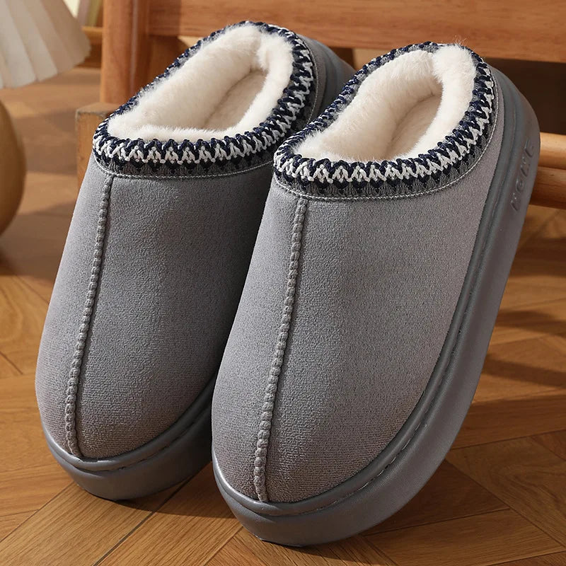 New Fluffy Platform Slippers