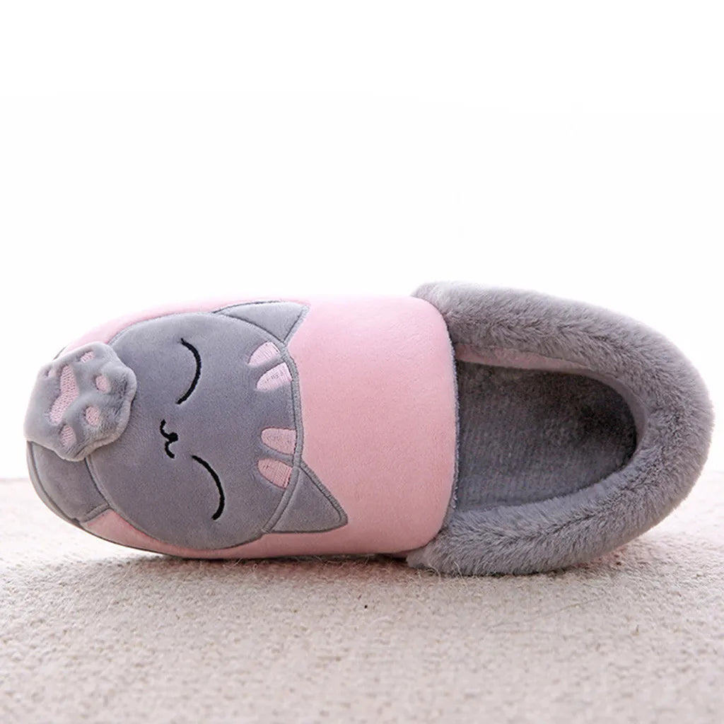 Women Winter Cat In-Home Slippers